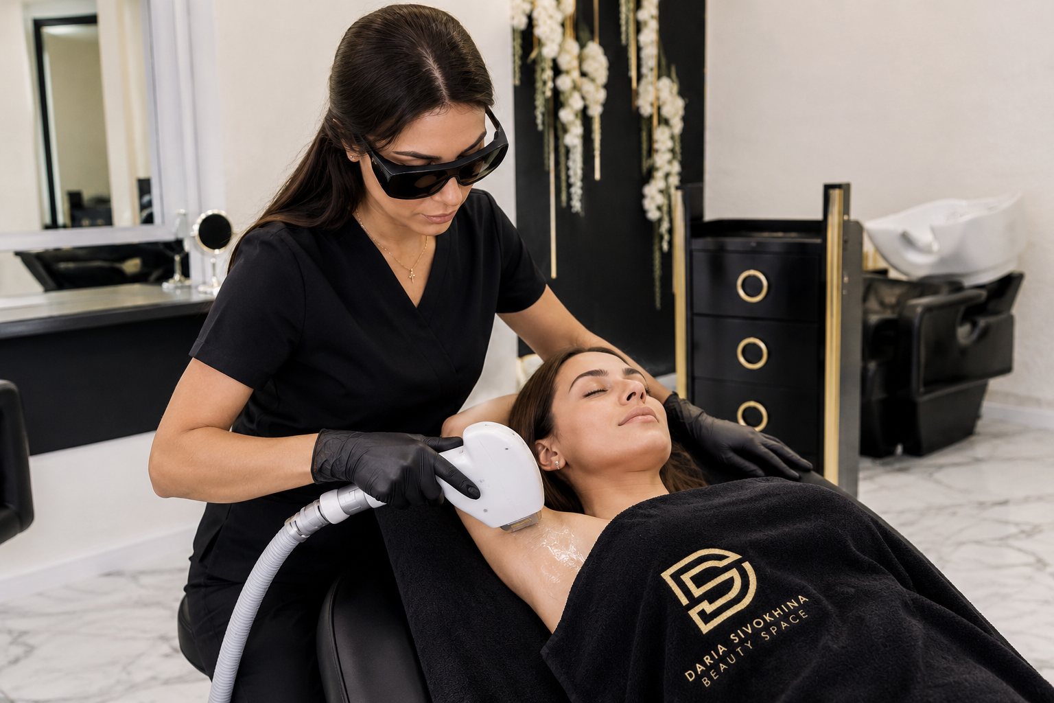 Кабинет лазерной эпиляции Daria Sivokhina Beauty Space